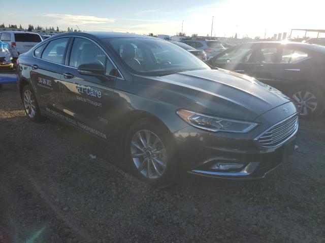 3FA6P0PUXHR373661 - 2017 FORD FUSION SE PHEV GRAY photo 4