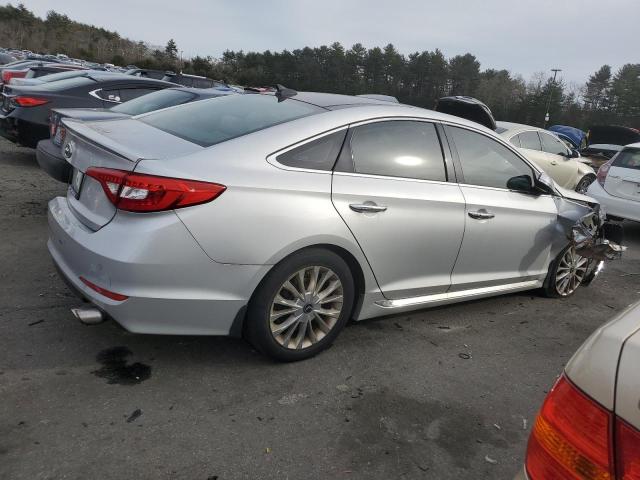 5NPE34AFXFH195379 - 2015 HYUNDAI SONATA SPORT SILVER photo 3