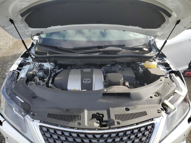 JTJHZKFA5N2038305 - 2022 LEXUS RX 350 L WHITE photo 12