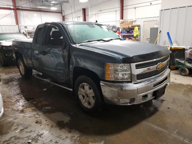 1GCRKSE79DZ351672 - 2013 CHEVROLET SILVERADO K1500 LT TEAL photo 4