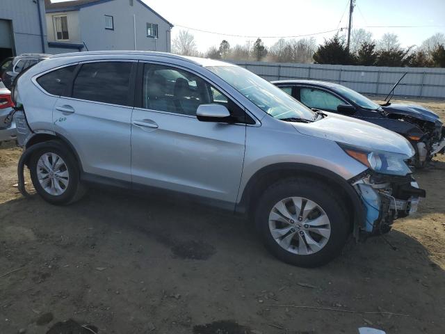 2HKRM4H72EH721144 - 2014 HONDA CR-V EXL SILVER photo 4