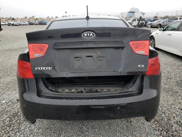 KNAFU4A26B5374640 - 2011 KIA FORTE EX BLACK photo 6