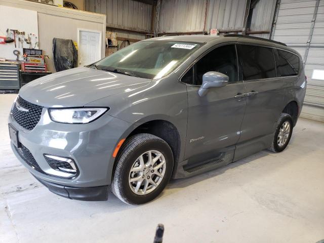 2C4RC1BG3NR143133 - 2022 CHRYSLER PACIFICA TOURING L GRAY photo 1