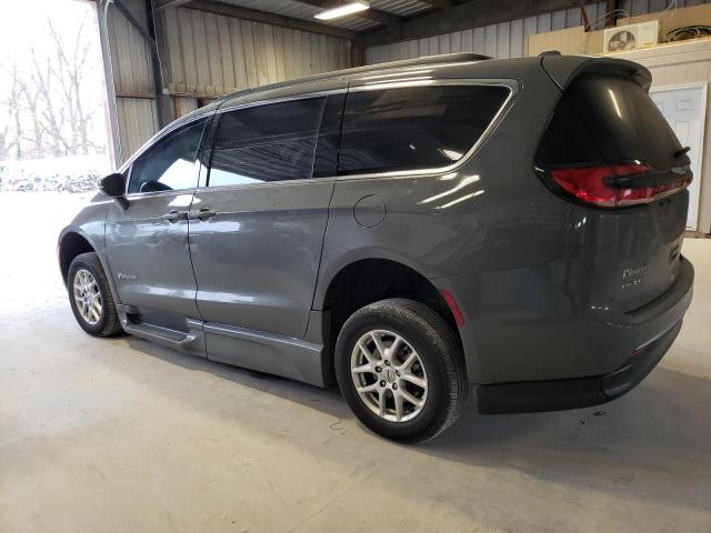 2C4RC1BG3NR143133 - 2022 CHRYSLER PACIFICA TOURING L GRAY photo 2