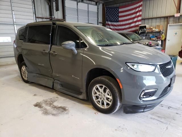 2C4RC1BG3NR143133 - 2022 CHRYSLER PACIFICA TOURING L GRAY photo 4