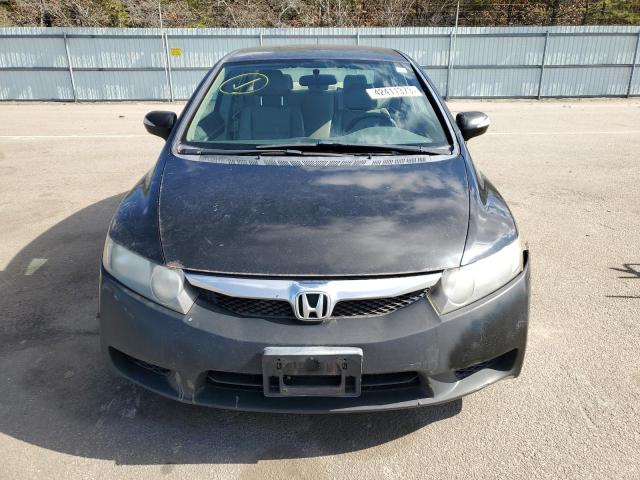 JHMFA3F28AS004657 - 2010 HONDA CIVIC HYBRID BLACK photo 5