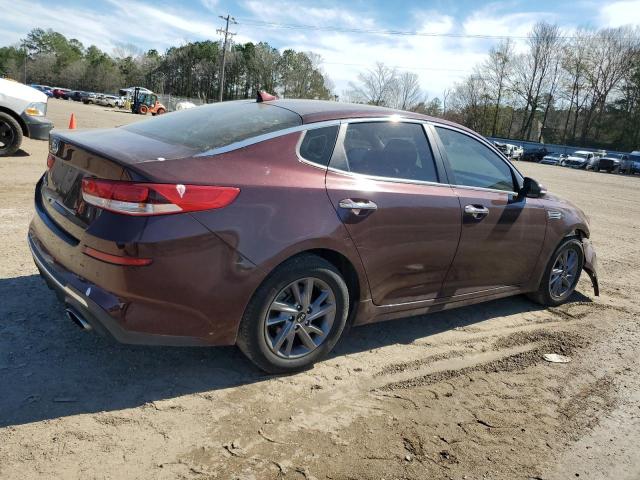 5XXGT4L31KG338866 - 2019 KIA OPTIMA LX BURGUNDY photo 3