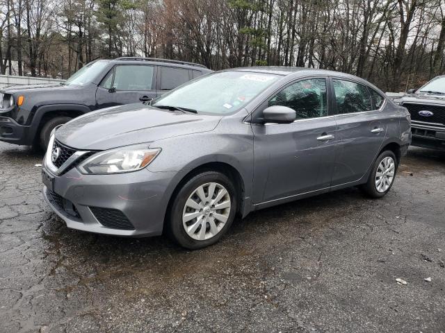 3N1AB7APXKY326290 - 2019 NISSAN SENTRA S GRAY photo 1