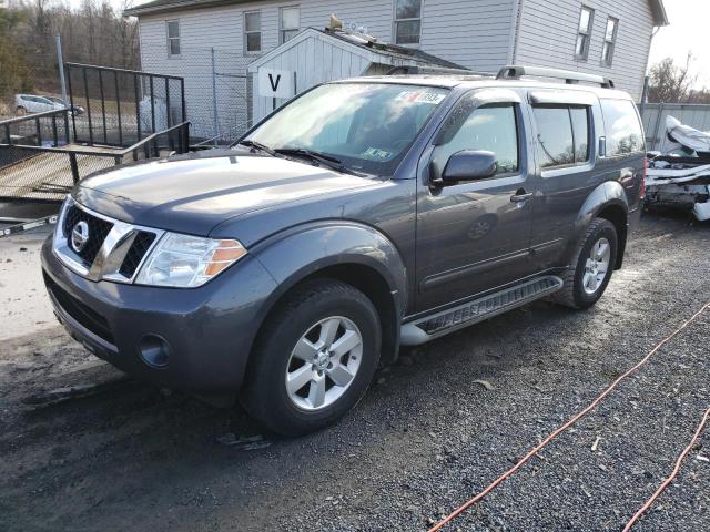 5N1AR1NB4BC602083 - 2011 NISSAN PATHFINDER S GRAY photo 1