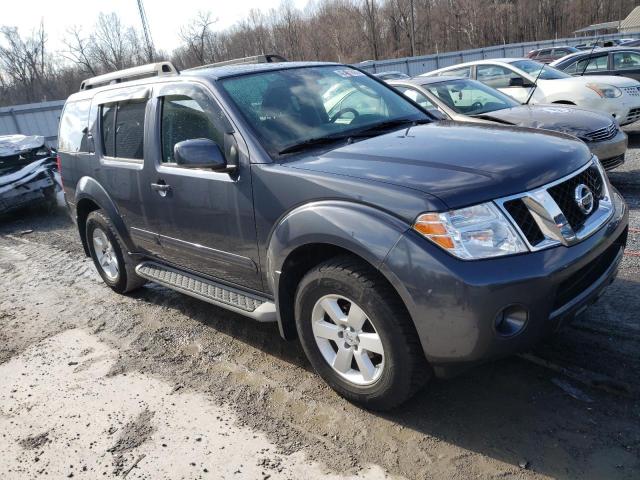 5N1AR1NB4BC602083 - 2011 NISSAN PATHFINDER S GRAY photo 4