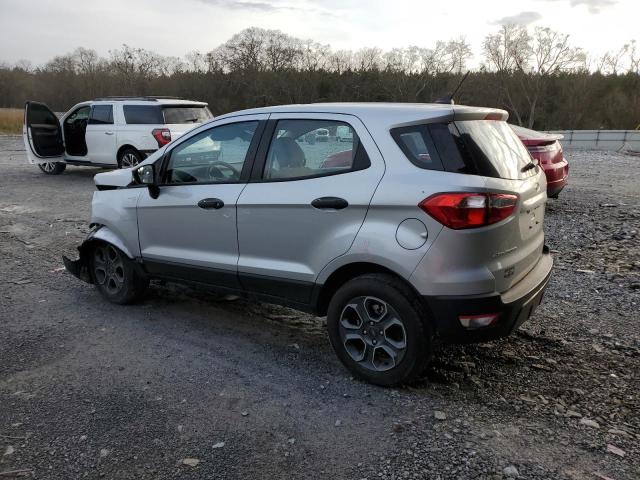 MAJ3S2FE1MC441457 - 2021 FORD ECOSPORT S SILVER photo 2