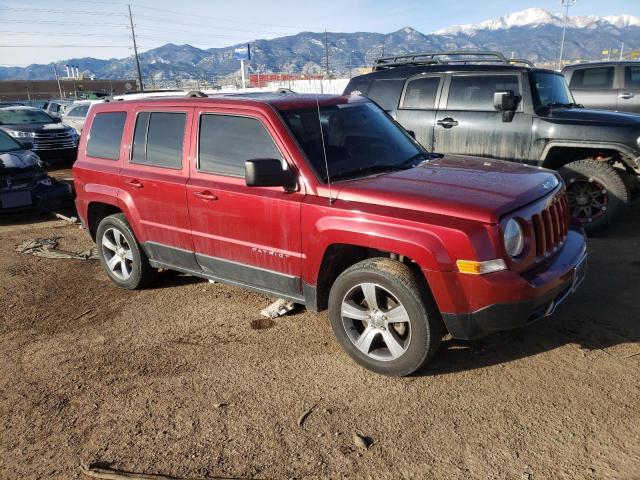 1C4NJRFB2HD195913 - 2017 JEEP PATRIOT LATITUDE RED photo 4