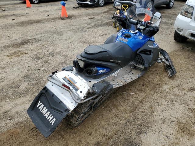 JYE8HN004CA004506 - 2012 YAMAHA SNOWMOBILE BLUE photo 4