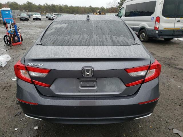 1HGCV1F50JA077827 - 2018 HONDA ACCORD EXL GRAY photo 6