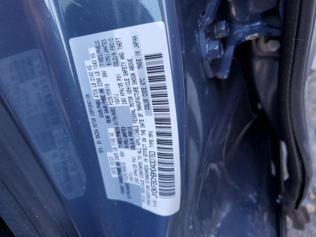 JM3KFBCM9M0400783 - 2021 MAZDA CX-5 TOURING BLUE photo 12