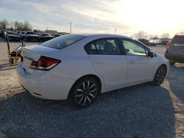 19XFB2F96EE058571 - 2014 HONDA CIVIC EXL თეთრი ფოტო 3