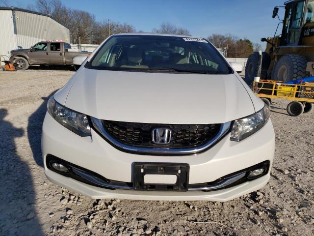 19XFB2F96EE058571 - 2014 HONDA CIVIC EXL თეთრი ფოტო 5