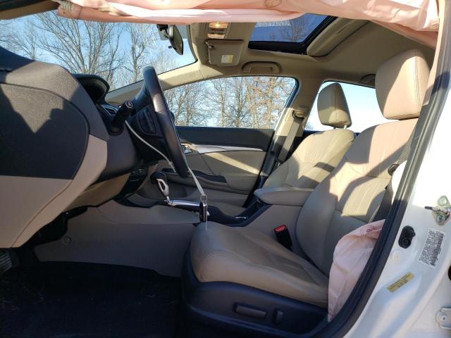 19XFB2F96EE058571 - 2014 HONDA CIVIC EXL თეთრი ფოტო 7