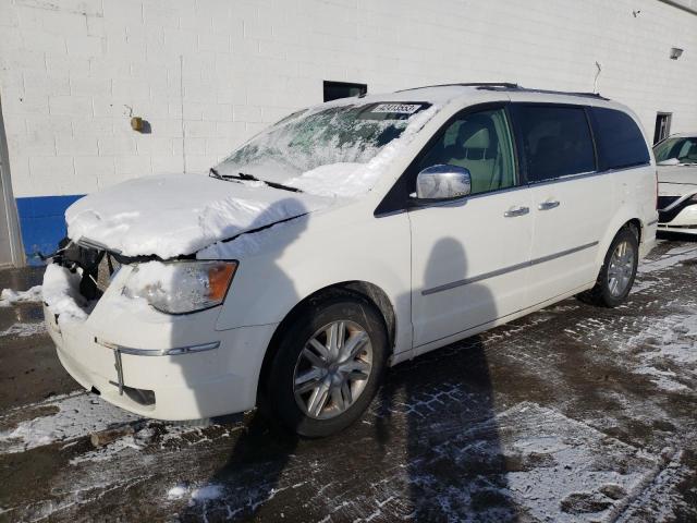 2A8HR64X38R680750 - 2008 CHRYSLER TOWN & COU LIMITED WHITE photo 1