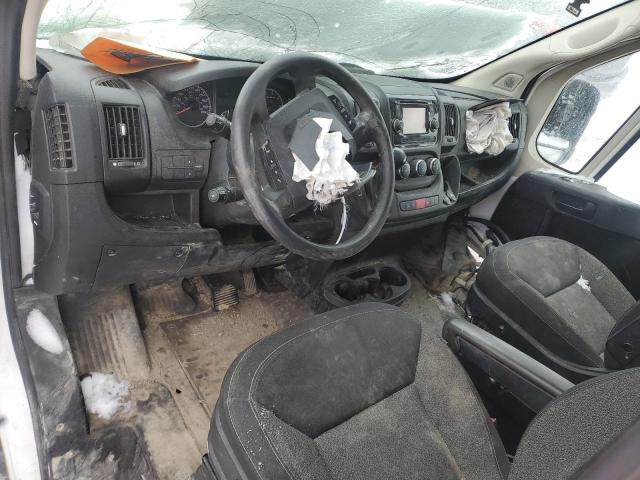 3C6TRVDG7HE541614 - 2017 RAM PROMASTER 2500 HIGH WHITE photo 8