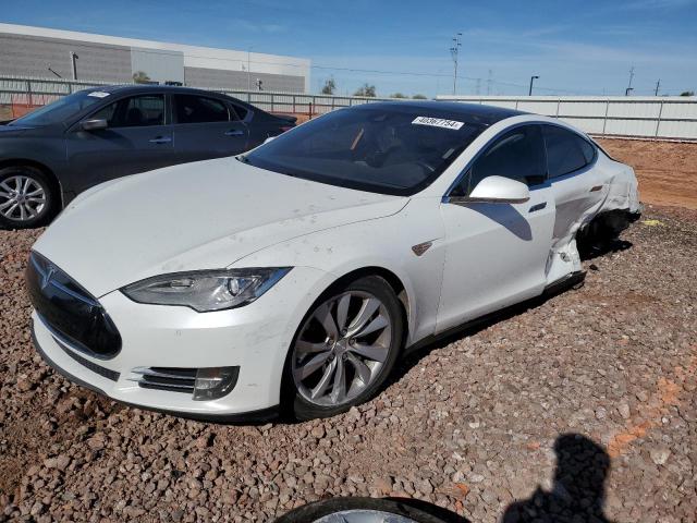 5YJSA1E20GF129213 - 2016 TESLA MODEL S 白色 照片 1