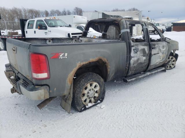 1GT121CGXBF163798 - 2011 GMC SIERRA K2500 SLT GRAY photo 3