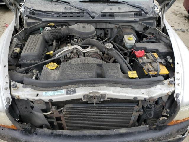 1B7HG2AX91S263180 - 2001 DODGE DAKOTA QUAD SILVER photo 11