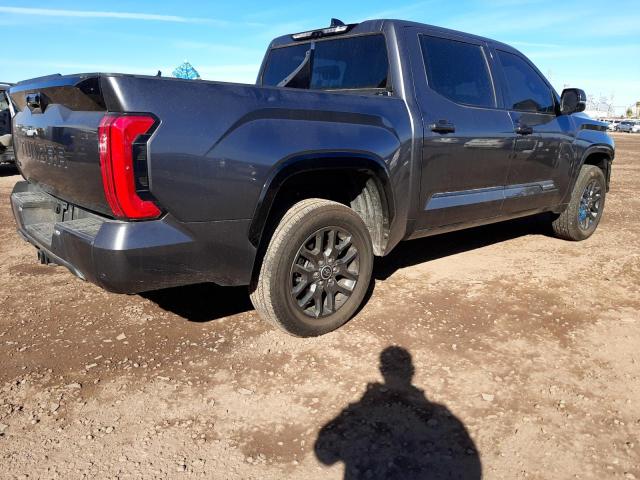 5TFNA5DB8NX010432 - 2022 TOYOTA TUNDRA CREWMAX PLATINUM Grau Foto 3