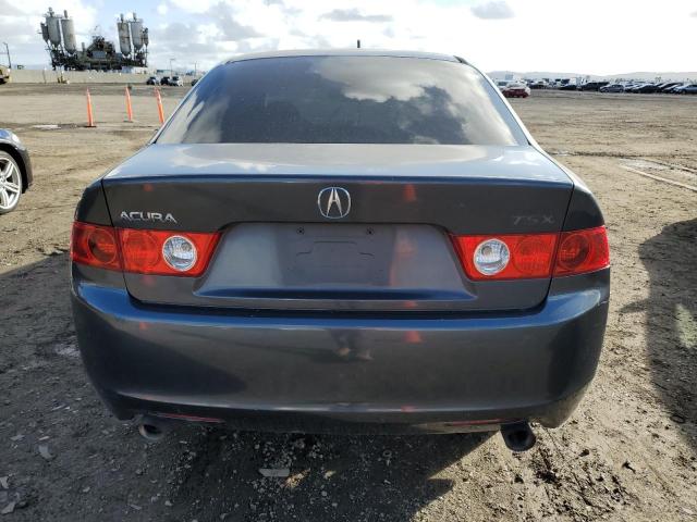 JH4CL968X4C002749 - 2004 ACURA TSX GRAY photo 6