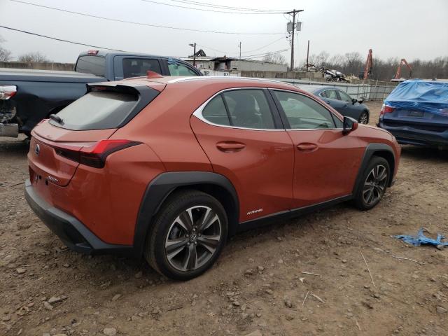 JTHU9JBH8K2006926 - 2019 LEXUS UX 250H ORANGE photo 3