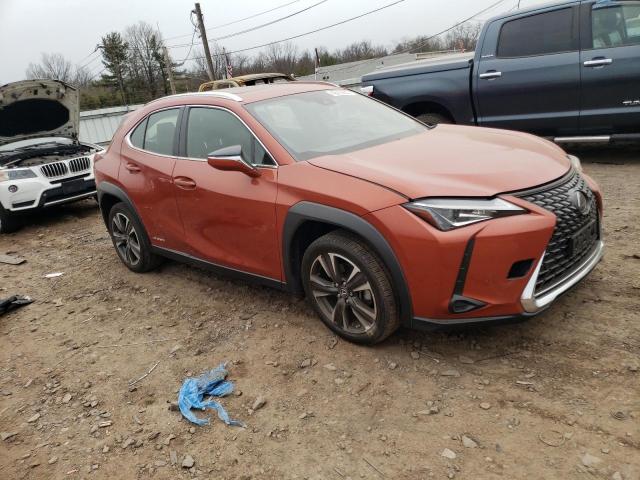 JTHU9JBH8K2006926 - 2019 LEXUS UX 250H ORANGE photo 4