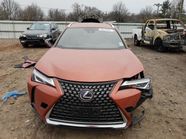 JTHU9JBH8K2006926 - 2019 LEXUS UX 250H ORANGE photo 5