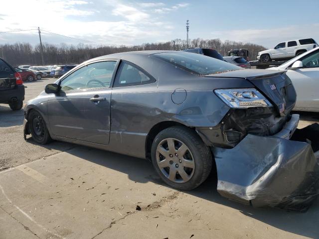 2HGFG12929H533016 - 2009 HONDA CIVIC EXL ნაცრისფერი ფოტო 2