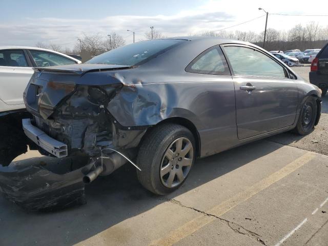 2HGFG12929H533016 - 2009 HONDA CIVIC EXL ნაცრისფერი ფოტო 3