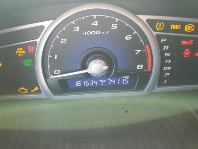 2HGFG12929H533016 - 2009 HONDA CIVIC EXL ნაცრისფერი ფოტო 9