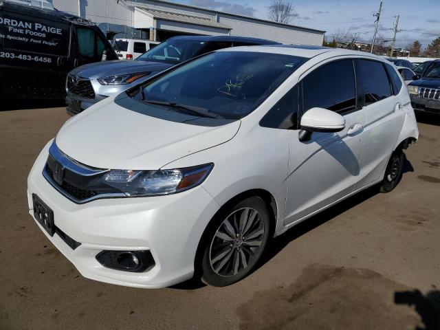 3HGGK5H83JM729500 - 2018 HONDA FIT EX WHITE photo 1