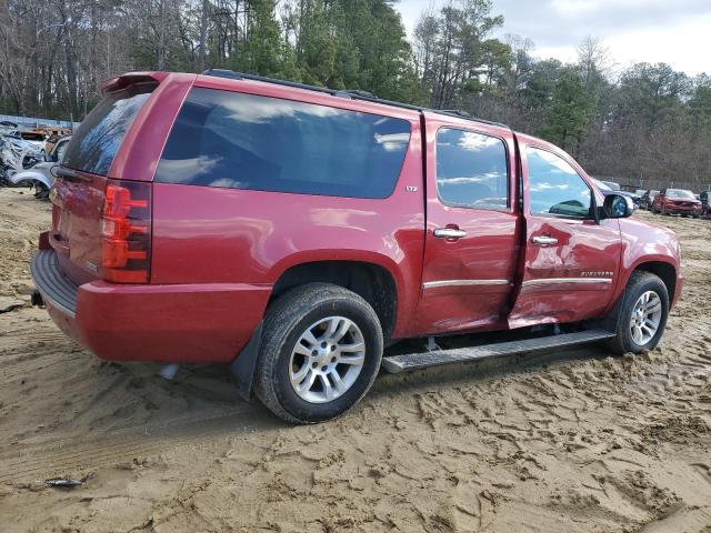 1GNSKKE75CR244979 - 2012 CHEVROLET SUBURBAN K1500 LTZ RED photo 3