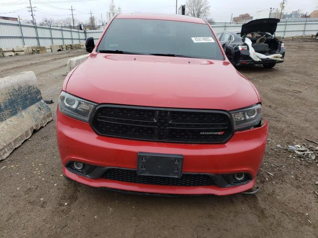 1C4SDJCT7HC753124 - 2017 DODGE DURANGO R/T RED photo 5