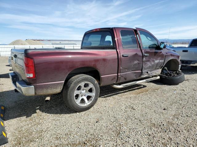 1D7HU18NX5S104994 - 2005 DODGE RAM 1500 ST MAROON photo 3