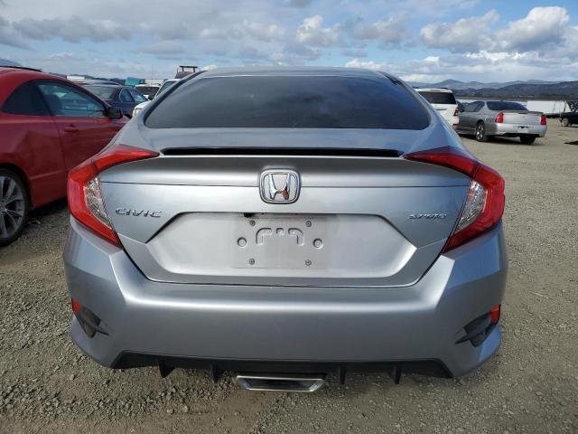2HGFC2F83MH504216 - 2021 HONDA CIVIC SPORT 银色 照片 6