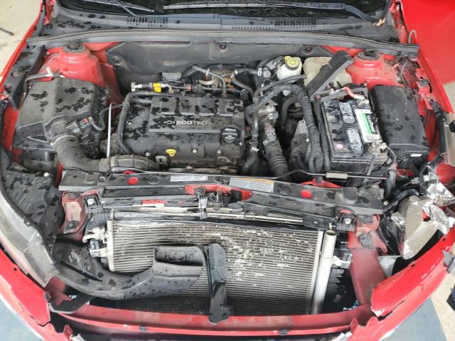 1G1PF5SB5G7105829 - 2016 CHEVROLET CRUZE LIMI LT RED photo 11