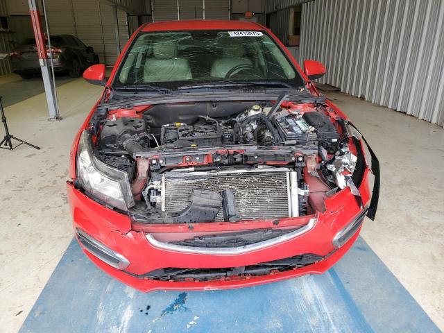 1G1PF5SB5G7105829 - 2016 CHEVROLET CRUZE LIMI LT RED photo 5