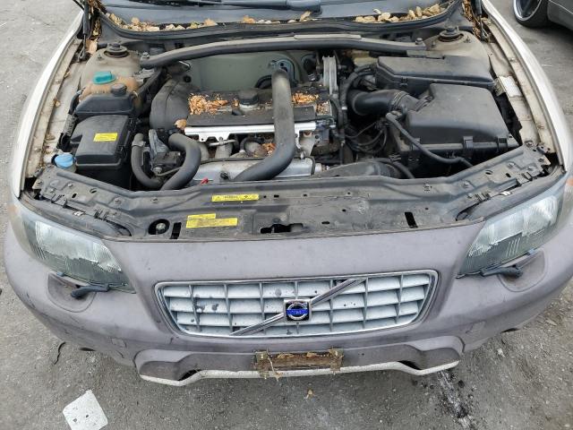 YV1S758D121073470 - 2002 VOLVO XC70 GRAY photo 12
