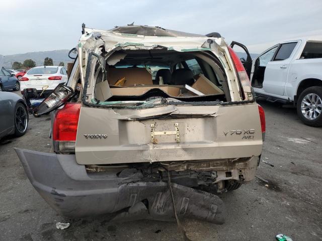 YV1S758D121073470 - 2002 VOLVO XC70 GRAY photo 6