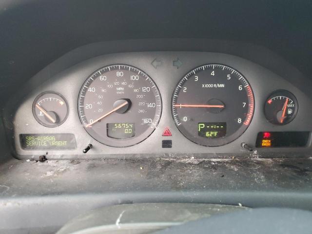 YV1S758D121073470 - 2002 VOLVO XC70 GRAY photo 9