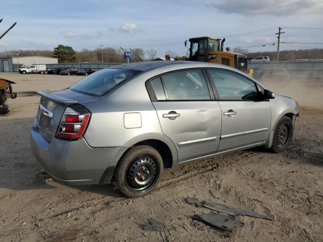 3N1AB6AP7CL785088 - 2012 NISSAN SENTRA 2.0 GRAY photo 3