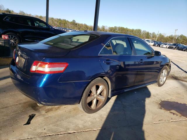 4T1BF3EK6AU506635 - 2010 TOYOTA CAMRY BASE BLUE photo 3