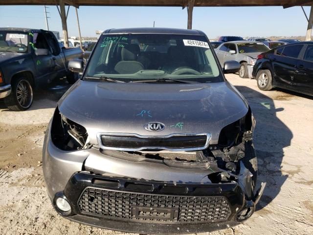 KNDJP3A57G7239395 - 2016 KIA SOUL + GRAY photo 5