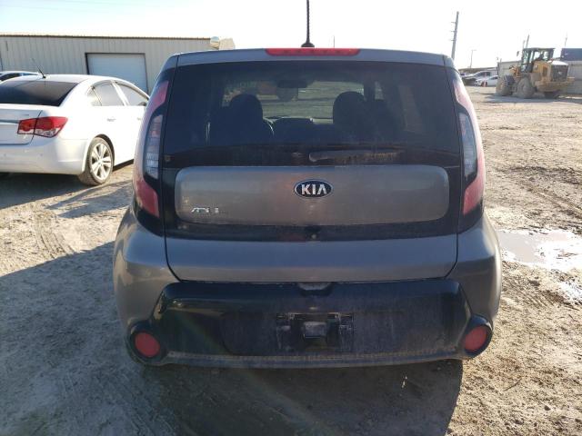 KNDJP3A57G7239395 - 2016 KIA SOUL + GRAY photo 6