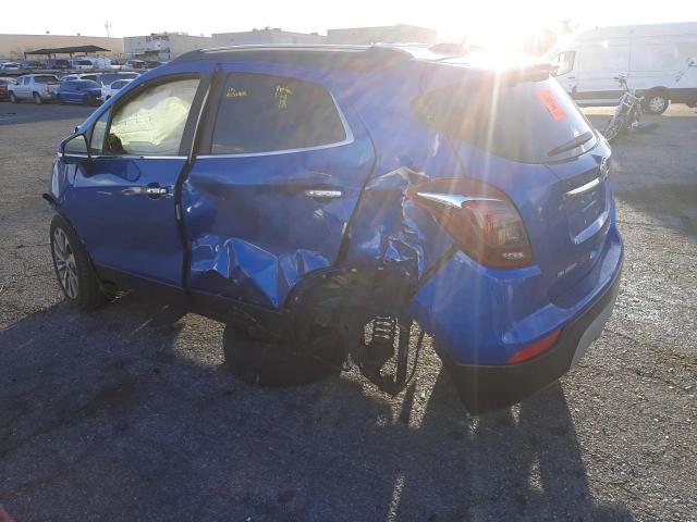 KL4CJASB7JB513762 - 2018 BUICK ENCORE PREFERRED Көк фото 2